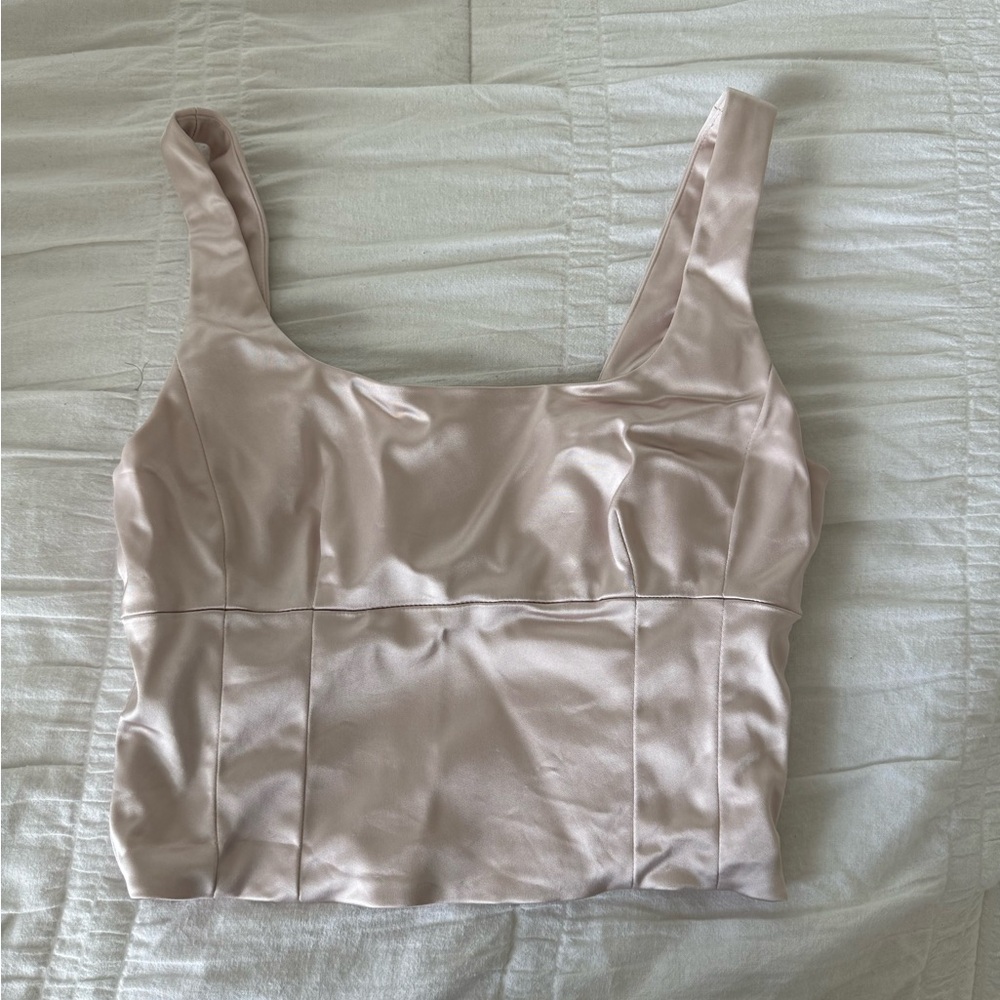 Wilfred Blush Satin Top